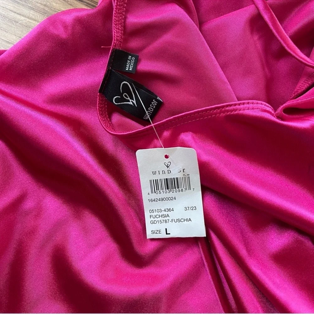 Windsor Satin Mini Dress - Picture 4 of 6